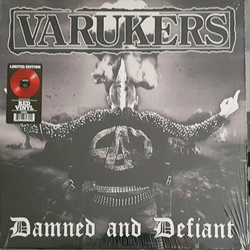 The Varukers Damned & Defiant REISSUE LIMITED RED VINYL LP