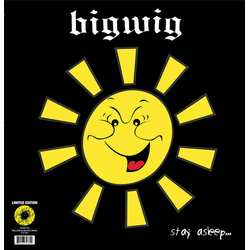 Bigwig Stay Asleep LIMITED YELLOW & BLACK SPLATTERED VINYL LP
