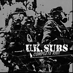 Uk Subs Riot REISSUE LIMITED LIGHT BLUE MARBLED VINYL LP