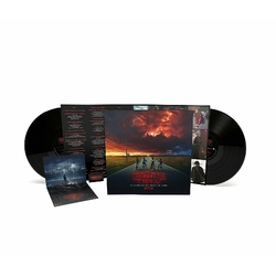 Various Stranger Things: Seasons 1 & 2 SOUNDTRACK VINYL 2LP + INSERT + STICKER