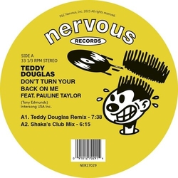 Teddy Feat Pauline Taylor Douglas Don'T Turn Your Back On Me VINYL 12INCH