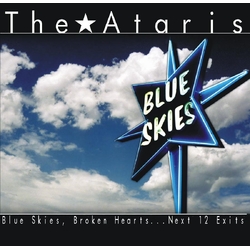 The Ataris Blue Skies Broken Hearts Next 12 Exits REISSUE HEAVYWEIGHT BLUE & WHITE SPLATTERED VINYL LP