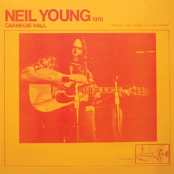 Neil Young Carnegie Hall 1970 2x LP