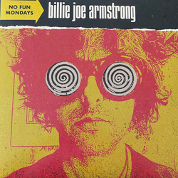 Billie Joe Armstrong No Fun Mondays LIMITED BABY BLUE VINYL LP + INSERT