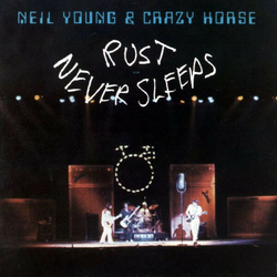 Neil & Crazy Horse Young Rust Never Sleeps REISSUE HEAVYWEIGHT VINYL LP + INSERT