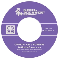 Cookin' On 3 Burners Warning VINYL 7INCH