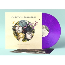 Flight Of The Conchords I Told You I Was Freaky METALLIC PURPLE VINYL LP + POSTER + BOOKLET IN EMBOSSED SLEEVE