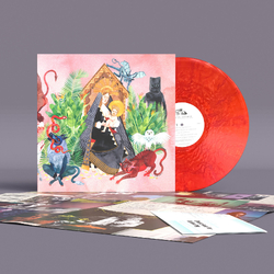 Father John Misty I Love You Honeybear LOSER EDITION RED VINYL LP + POSTER + BOOKLET