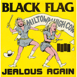Black Flag Jealous Again Vinyl  LP