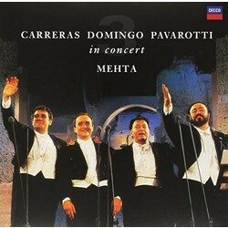 Pavarotti / Domingo / Carreras / Mehta The 3 Tenors: 25Th Anniversay Vinyl  LP