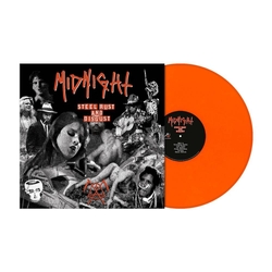 Midnight Steel  Rust And Disgust (Orange Vinyl) VINYL  LP