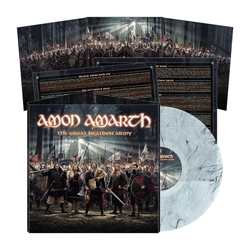 Amon Amarth The Great Heathen Army (Triple Gatefold Clear Smoke Vinyl) Vinyl  LP 