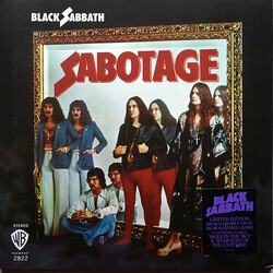 Black Sabbath Sabotage (Limited 180 Gram Vinyl) Vinyl  LP