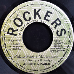 Augustus Pablo Pablo Meets Mr Bassie (45Rpm) VINYL 7