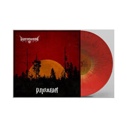 Wormwood Nattarvet (Transparent Red Splatter With Gold Glitter ) Vinyl  LP