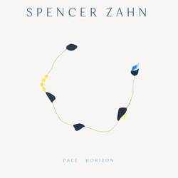 Spencer Zahn Pale Horizon (White Teal & Beige Vinyl) Vinyl  LP 