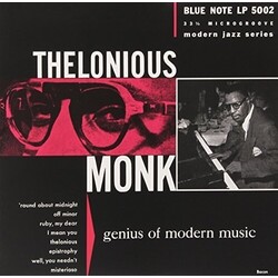 Thelonious Monk Genius Of Modern Music V.1 (10' Vinyl)2 Vinyl  LP 
