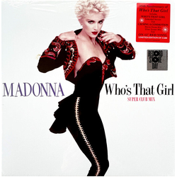 Madonna Who's That Girl (Super Club Mix) (Red Vinyl) (Rsd) Vinyl 12" 