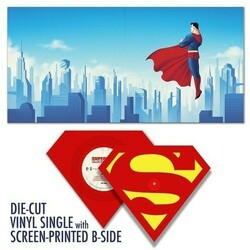 Soundtrack / Shirley Walker Superman: Animated Series (Limited Red Die-Cut Shaped Single) Vinyl 12" 