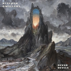 Kitchen Dwellers Seven Devils (Blue & Orange Galaxy) VINYL 2 LP 