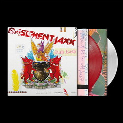 Basement Jaxx Kish Kash (Red/White) VINYL 2 LP 
