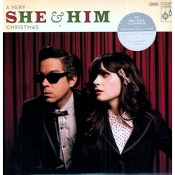 She & Him Very She & Him Christmas A (Vinyl + Download Coupon) Vinyl  LP