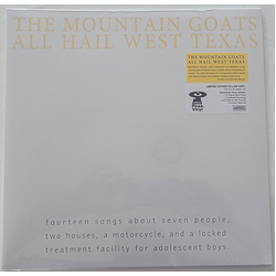 Mountain Goats All Hail West Texas (Yellow Vinyl) VINYL  LP