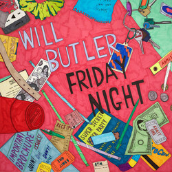 Will Butler Friday Night (Live Album) Vinyl  LP 