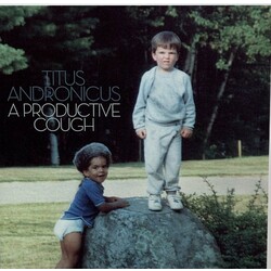 Titus Andronicus A Productive Cough (Blue/Gray Vinyl) Vinyl  LP 