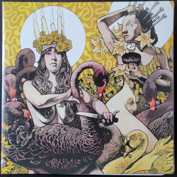 Baroness Yellow & Green (Mustard Yellow And Black Galaxy Merge / Olive Green And Black Galaxy Merge)2 Vinyl  LP 