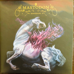 Mastodon Remission (Deep Purple With Cyan Blue Butterfly Wings And Black And Metallic Gold Splatter)2 Vinyl  LP 