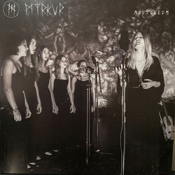 Myrkur Mausoleum (Black And White Galaxy Merge) Vinyl  LP 