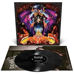 Devil Master Satan Spits On Children Of Light (Electric Blue With Rainbow Splatter) VINYL  LP