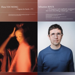 Flora Yin Wong / S Bastien Roux 50 Frequency And Amplitude Modulated Sine Waves Describing A Landscape / Trigram For Earth VINYL  LP