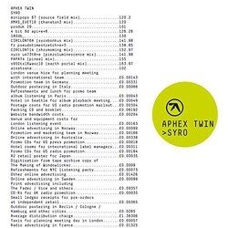 Aphex Twin Syro3 Vinyl  LP 