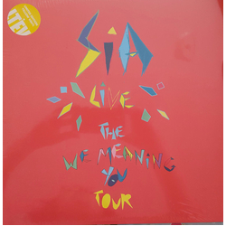 Sia The We Meaning You Tour Live 2010 Vinyl  LP