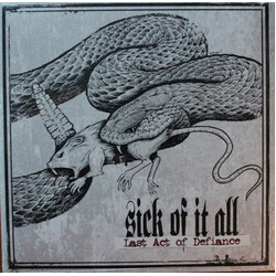 Sick Of It All Last Act Of Defience Vinyl  LP