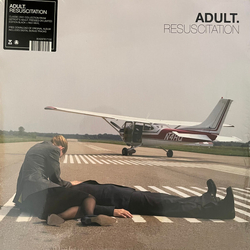 Adult. Resuscitation (Black & Red Marble Vinyl)2 Vinyl  LP 