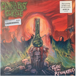 Cannabis Corpse Tube Of The Resinated (Black Vinyl Reissue) Vinyl  LP 