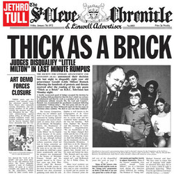 Jethro Tull Thick As A Brick (180Gm Vinyl) (Reissue) Vinyl  LP