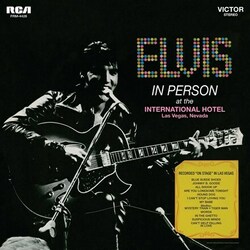 Elvis Presley In Person At The International Hotel Las Vegas Ne Vinyl  LP