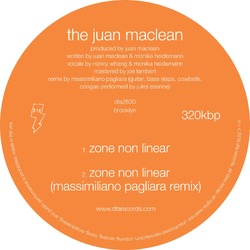 Juan The Maclean What Do You Feel Free About? / Zone Nonlinear Vinyl 12" 