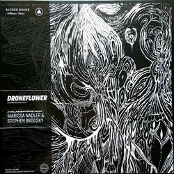 Marissa Nadler & Stephen Brodsky Droneflower (Clear/Black Marbled) Vinyl  LP 