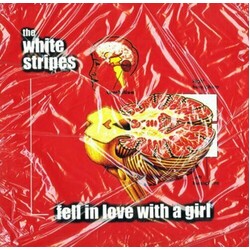 White The Stripes Fell In Love With A Girl Vinyl 7" 