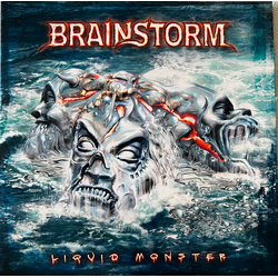 Brainstorm Liquid Monster (Gatefold Clear Blue Vinyl) VINYL  LP
