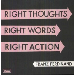 Franz Ferdinand Right Thoughts  Right Words  Right Actio VINYL  LP