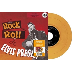 Elvis Presley Ep +Tranger N¦19 - El Rock And Roll De Elvis Presley (Spain) (Limited Orange 7In Vinyl) VINYL 7INCH