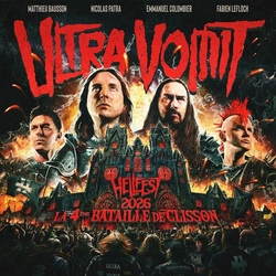 Ultra Vomit Hellfest 2026 : La Quatri+Me Bataille De Clisson (Black Vinyl) VINYL 2 LP 