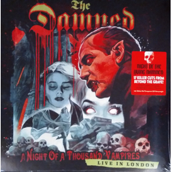 The Damned A Night Of A Thousand Vampires (Transparent Red Gatefold) Vinyl  LP 