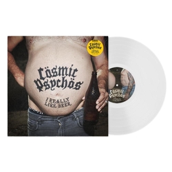 Cosmic Psychos I Really Like Beer (Clear Vinyl) VINYL  LP